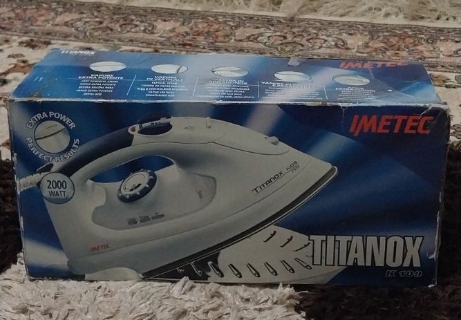 اتوی بخار Imetec Titanox 2000w اصل ایتالیا