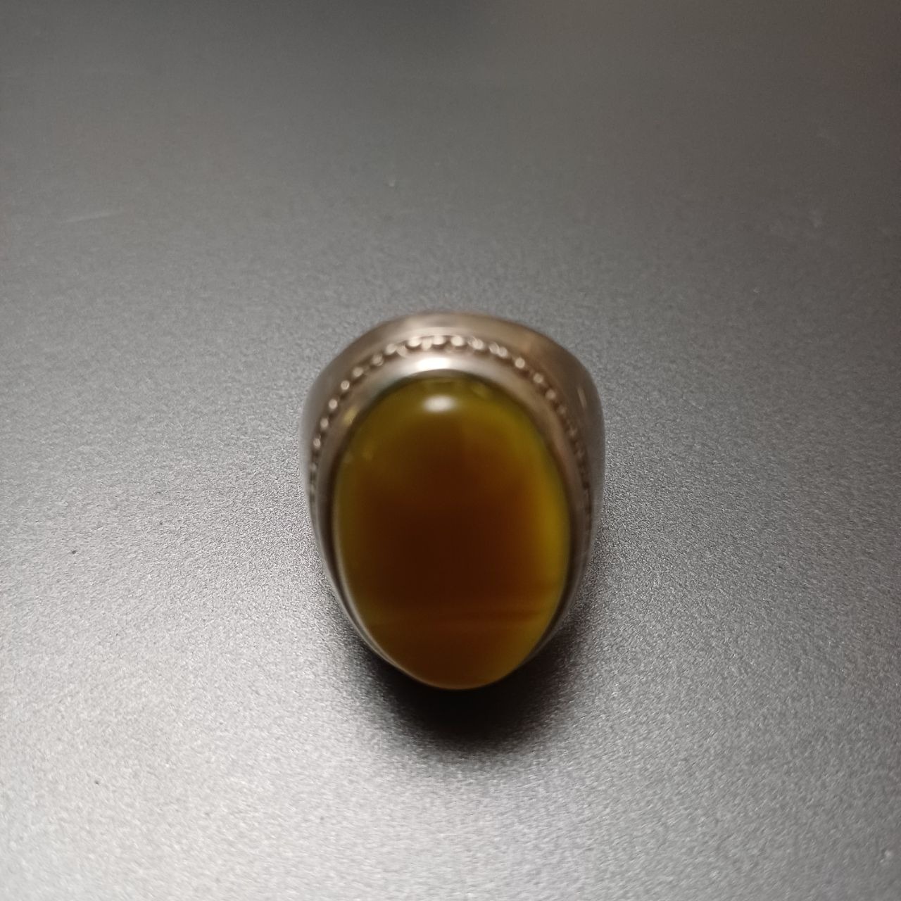 انگشتر نقره عقیق یمنی