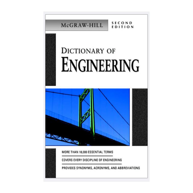دانلود فرهنگ لغت مهندسی Dictionary of Engineering