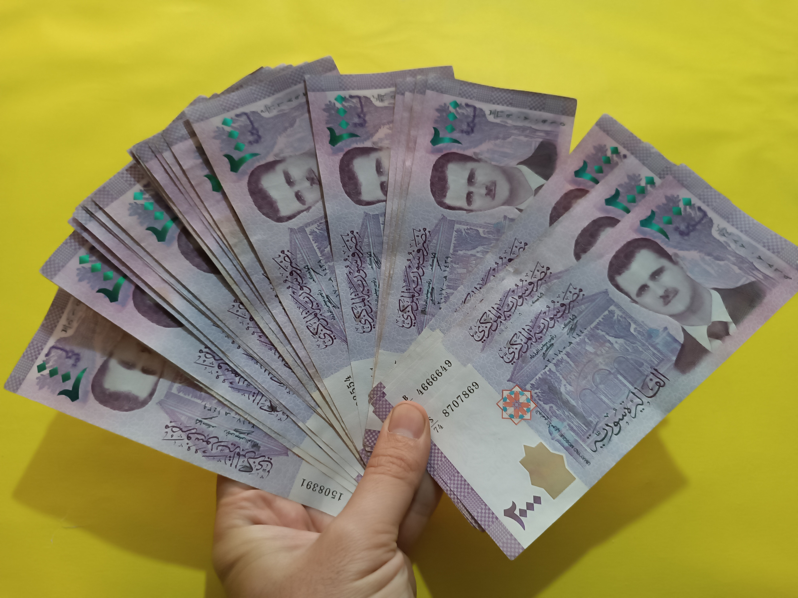 30 برگ اسکناس بشار اسد (سوریه)