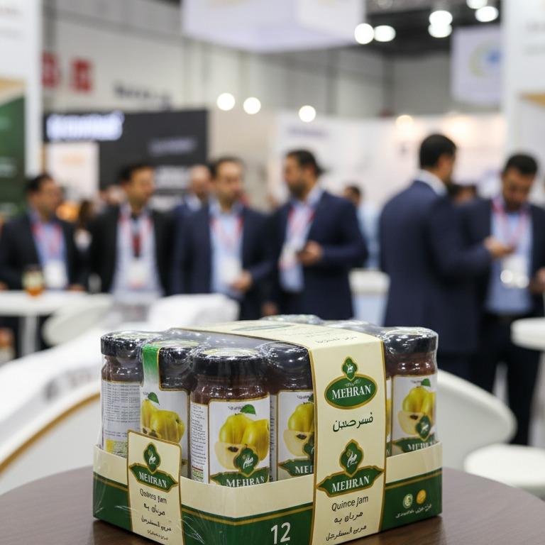 مربای به مهران300گرم -بسته 12عددی