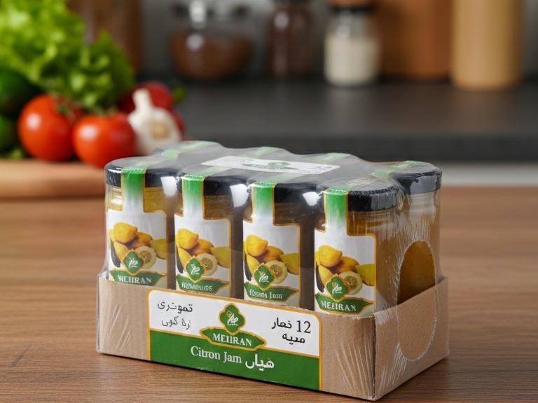 مربای بالنگ مهران300گرم -بسته 12عددی