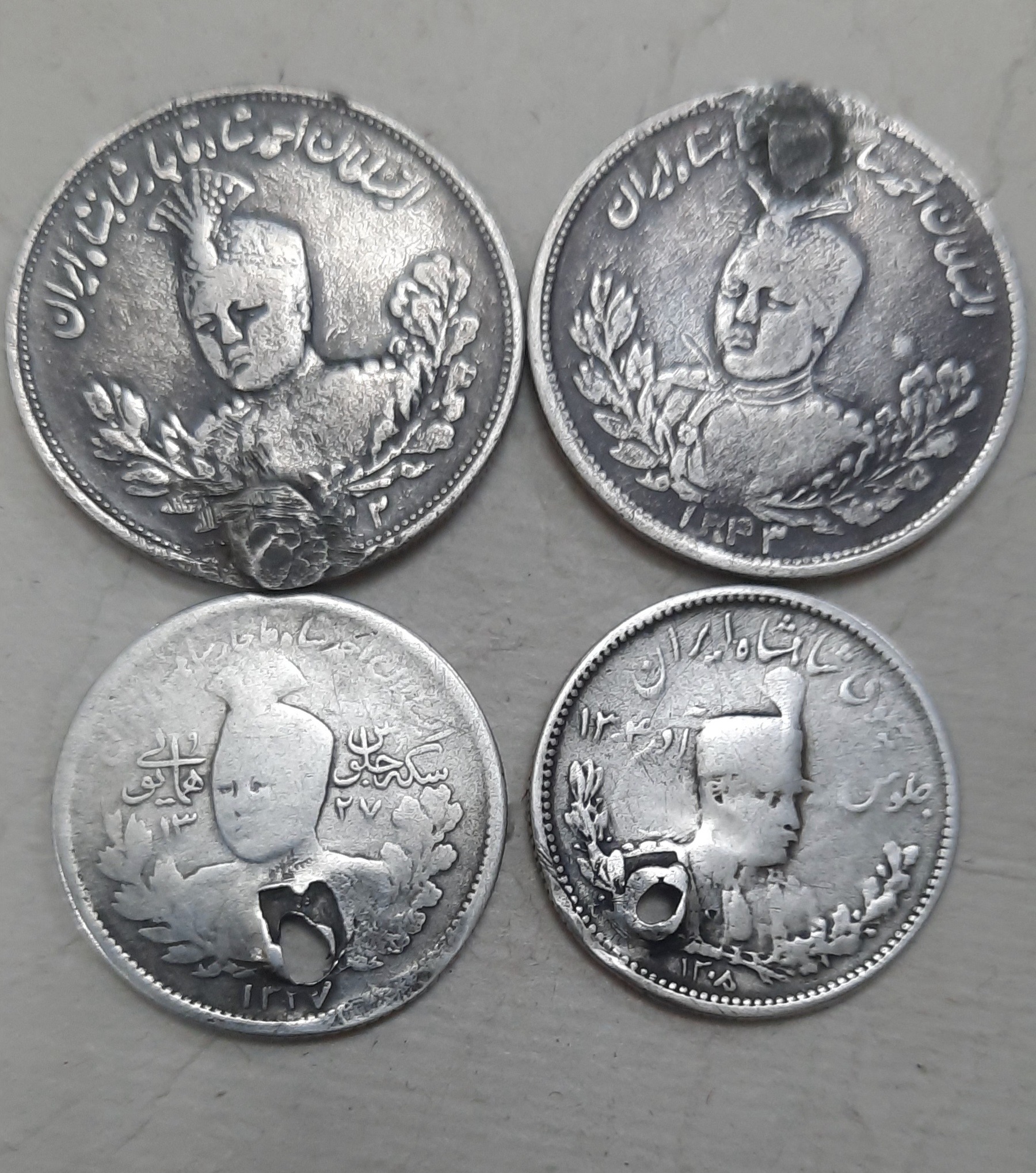 سکه نقره قدیمی