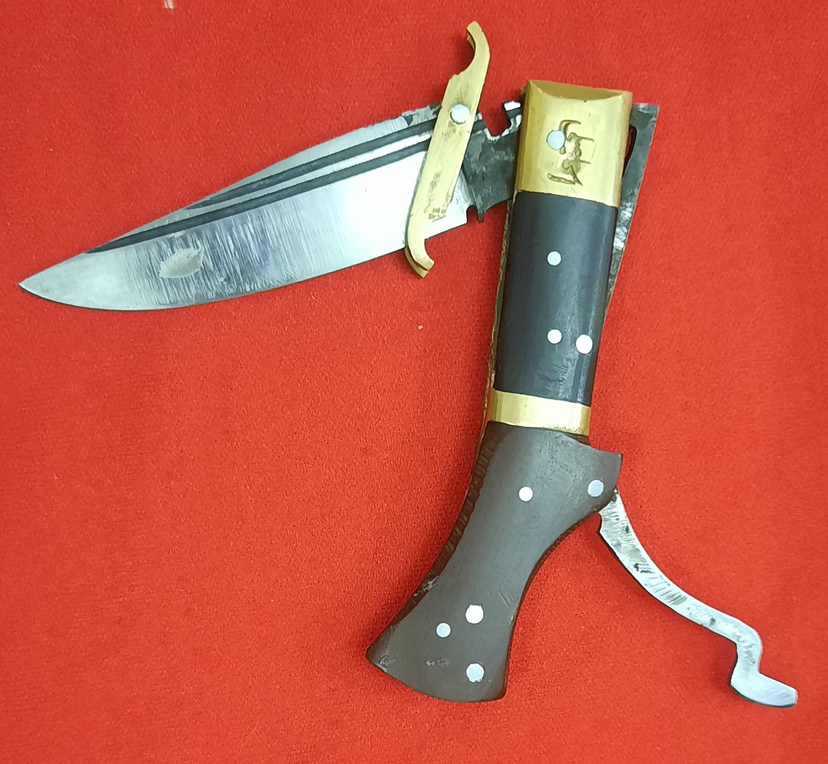 چاقو دست ساز 6 دنده زنجان