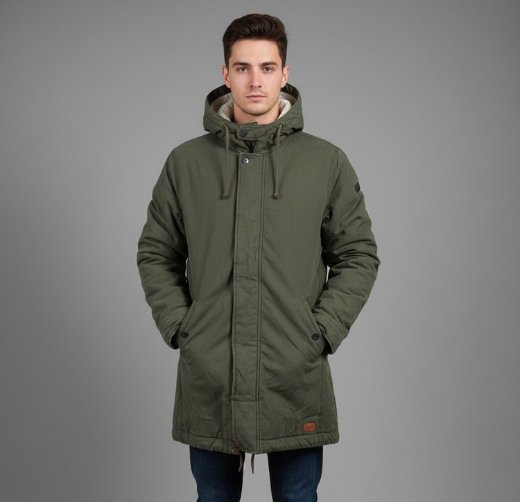 کاپشن مردانه اورکت استوک JACK  JONES