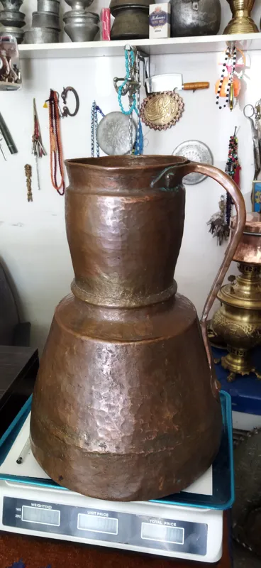 مشربه مسی قدیمی