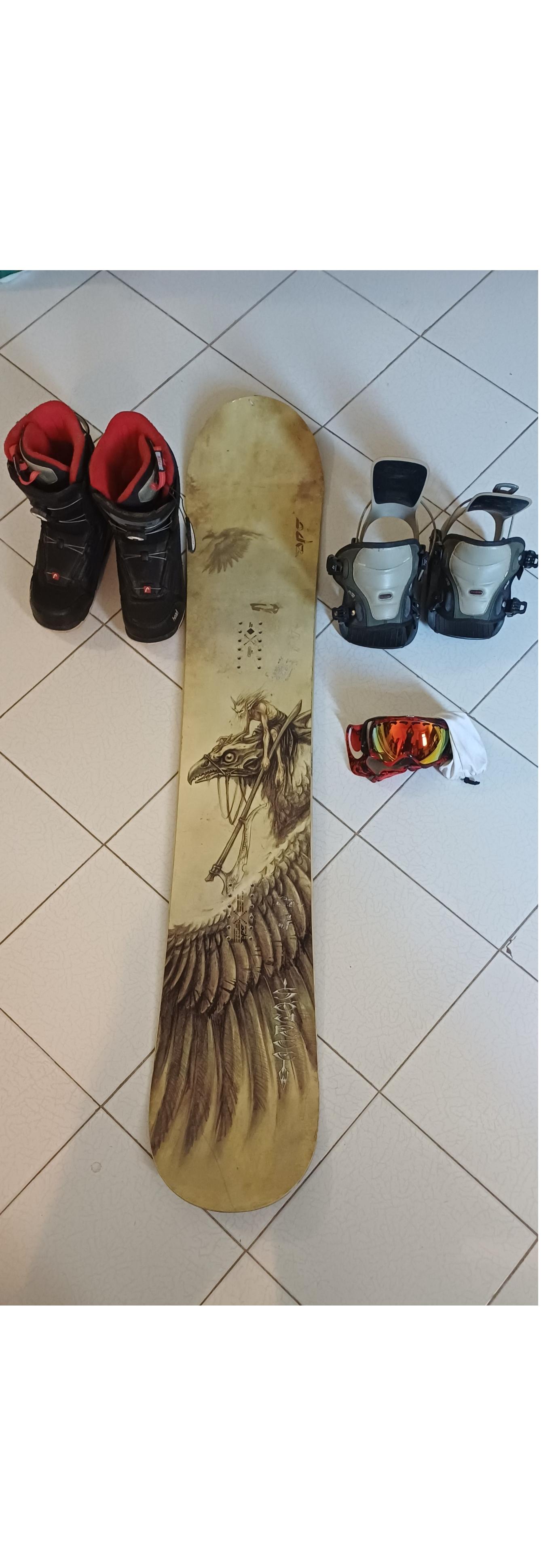 فروش فوری ست اسنوبورد متوسط تا حرفه ایی