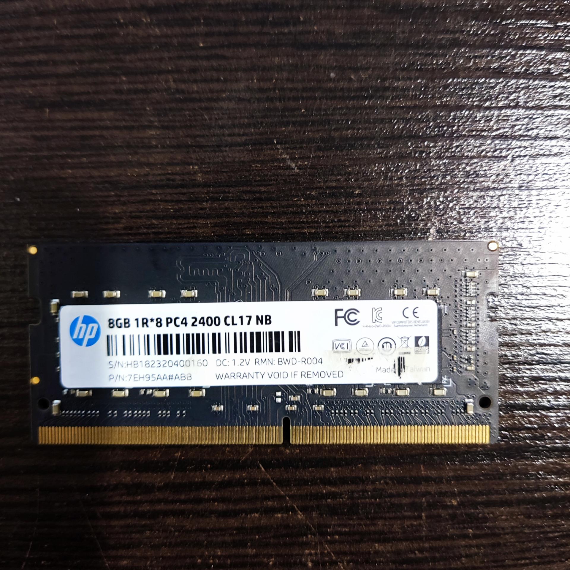 رم لپ تاپ 8 گیگ DDR4