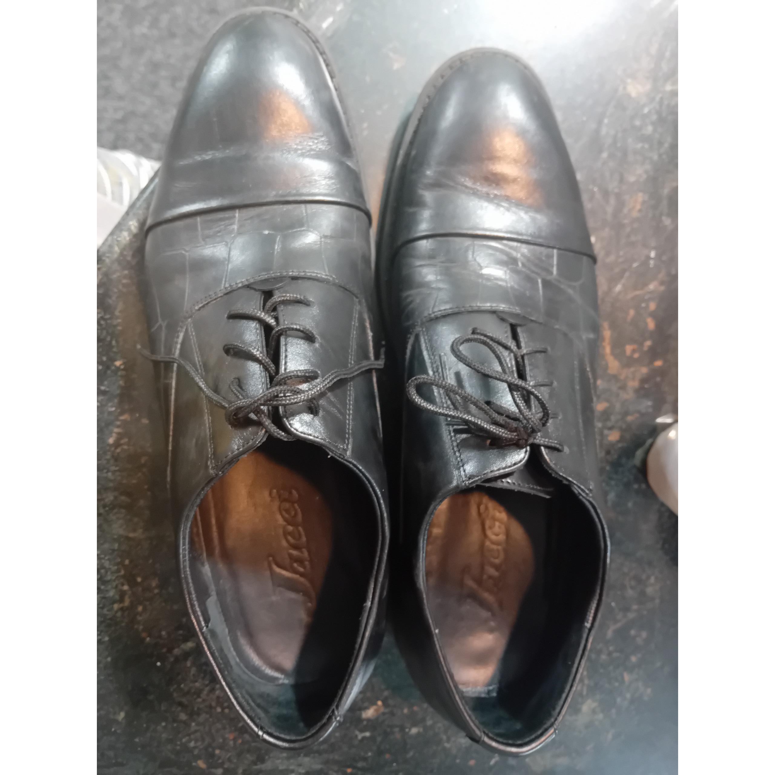 کفش چرم طبیعی مردانه Jacca، طراحی خاص کروکودیلی