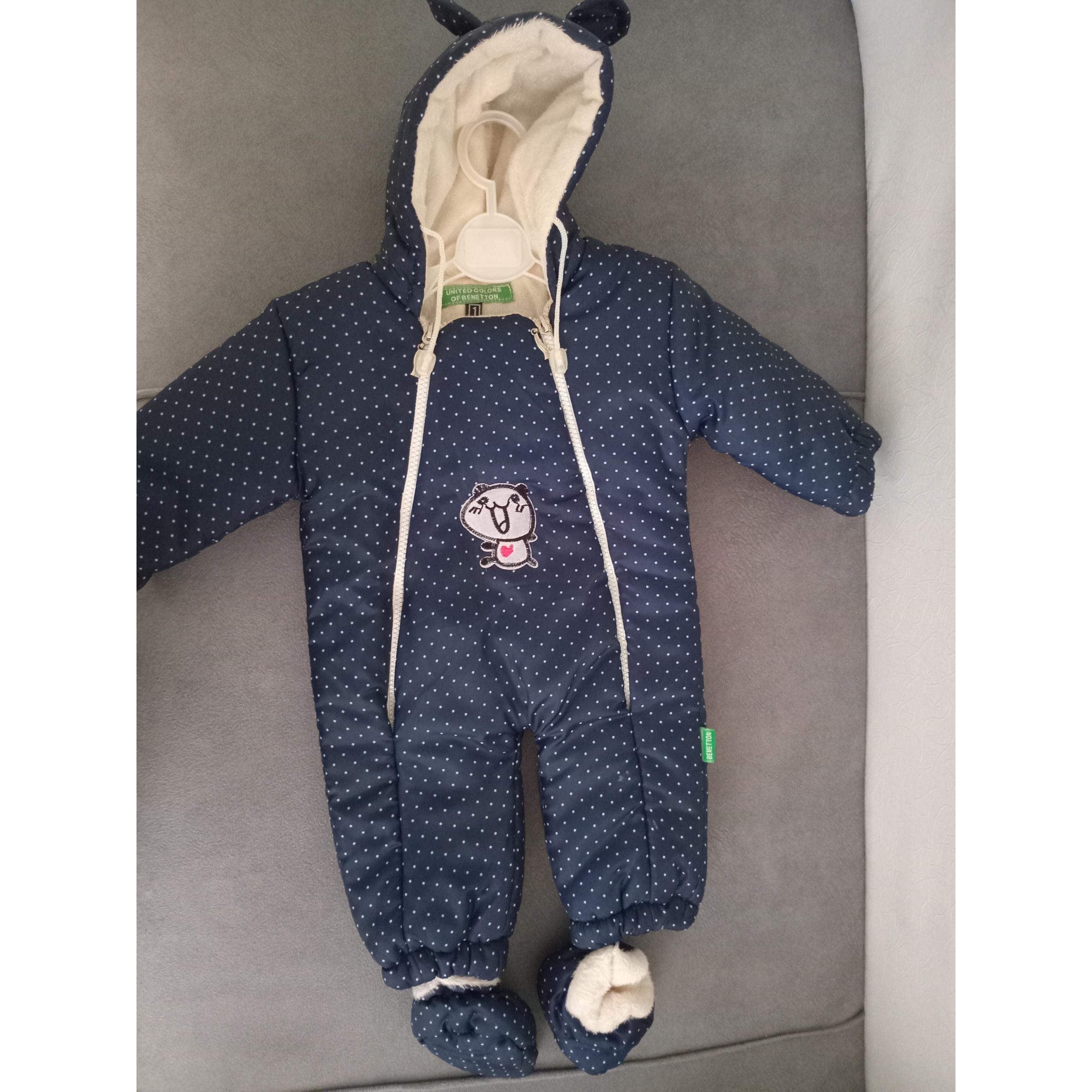 کاپشن سرهمی بچه گانه بنتون