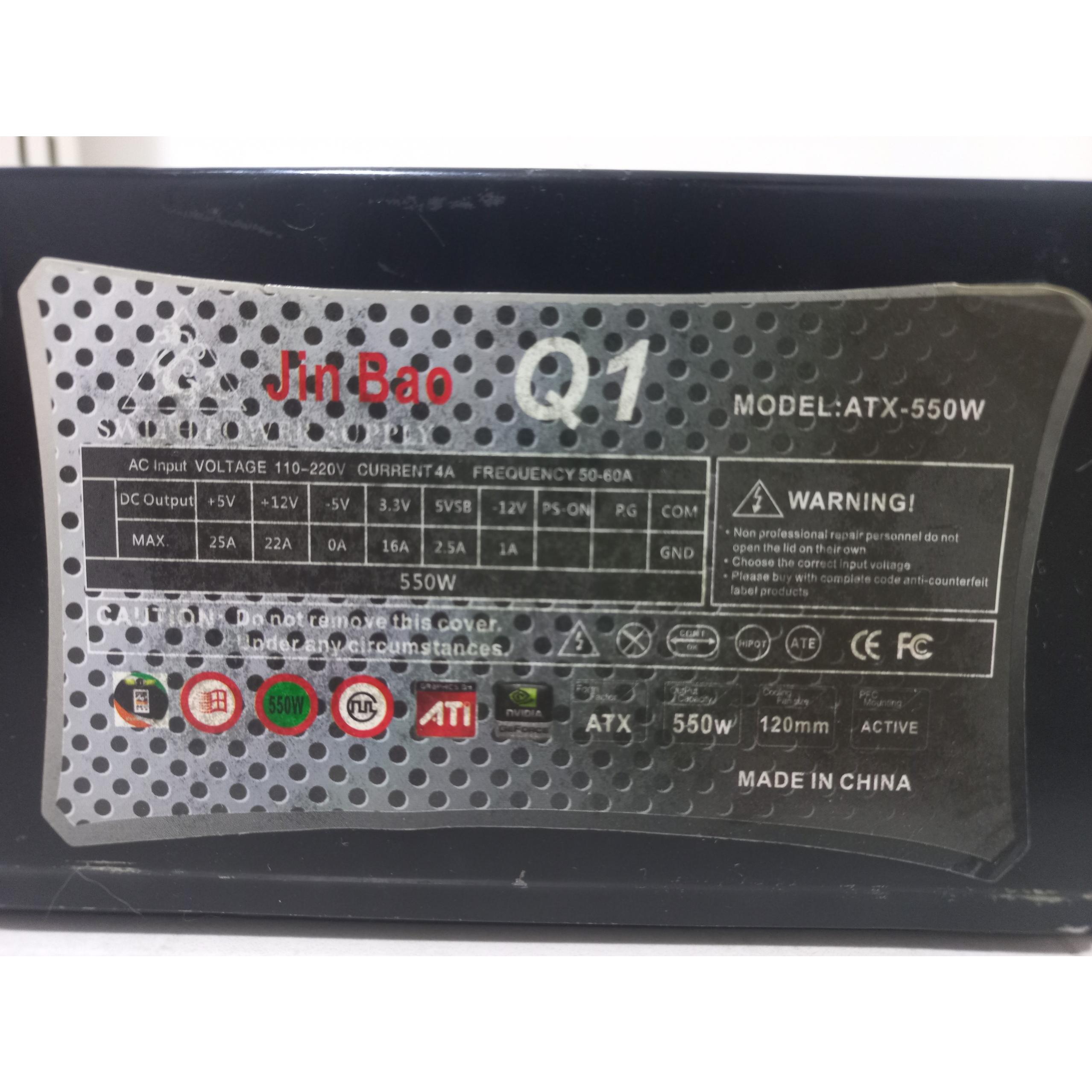 پاور کامپیوتر مدل jin bao q1