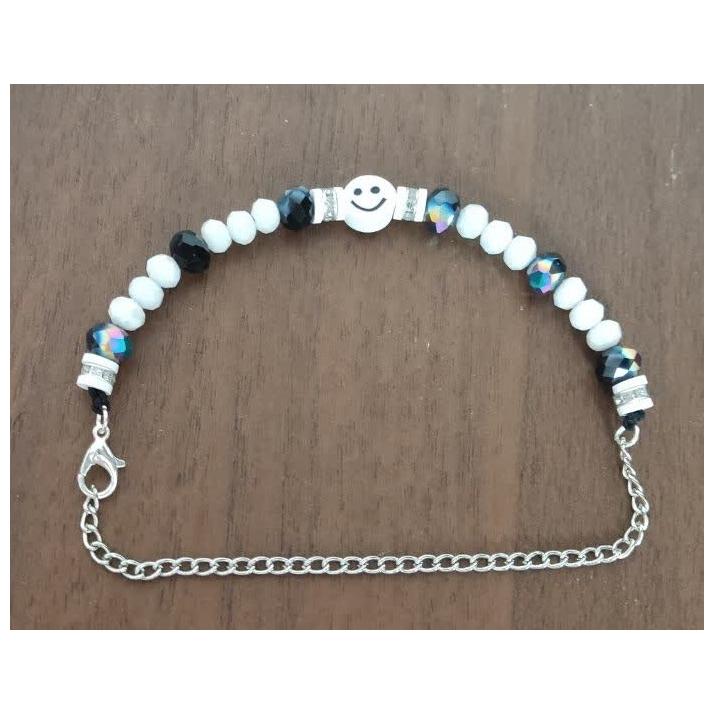 دستبند طرح لبخند کد 001