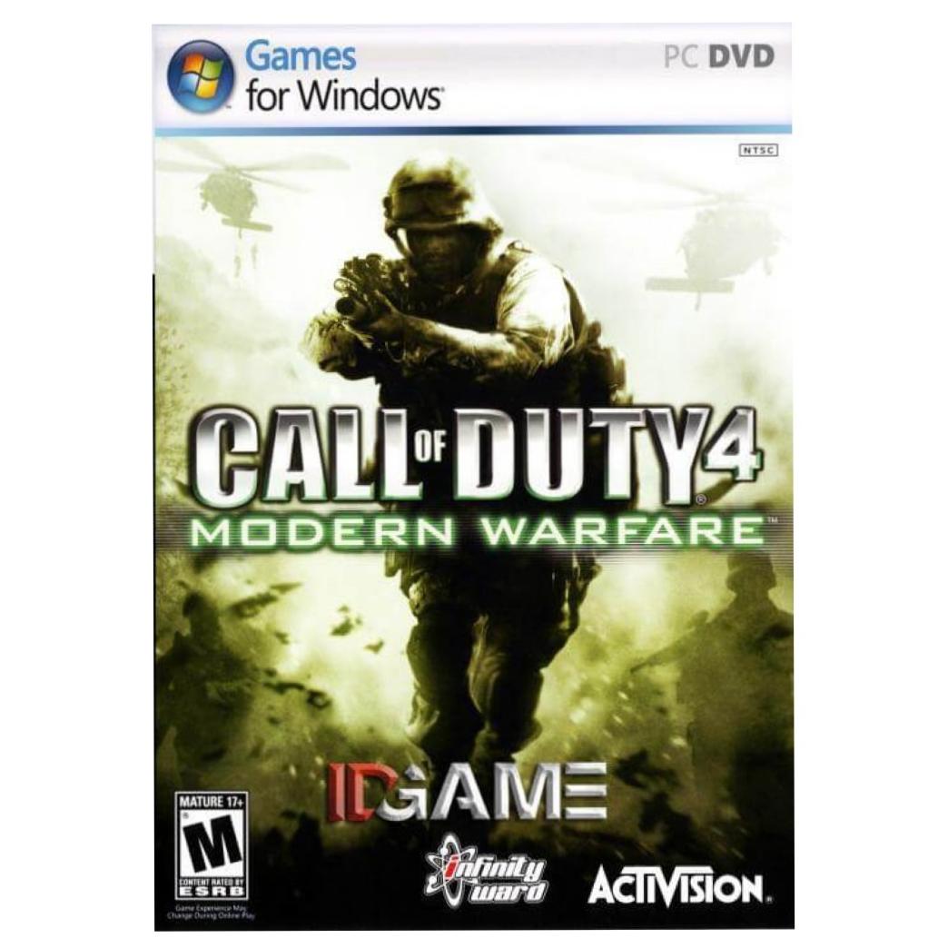سی دی بازی call of duty modern warfare 4