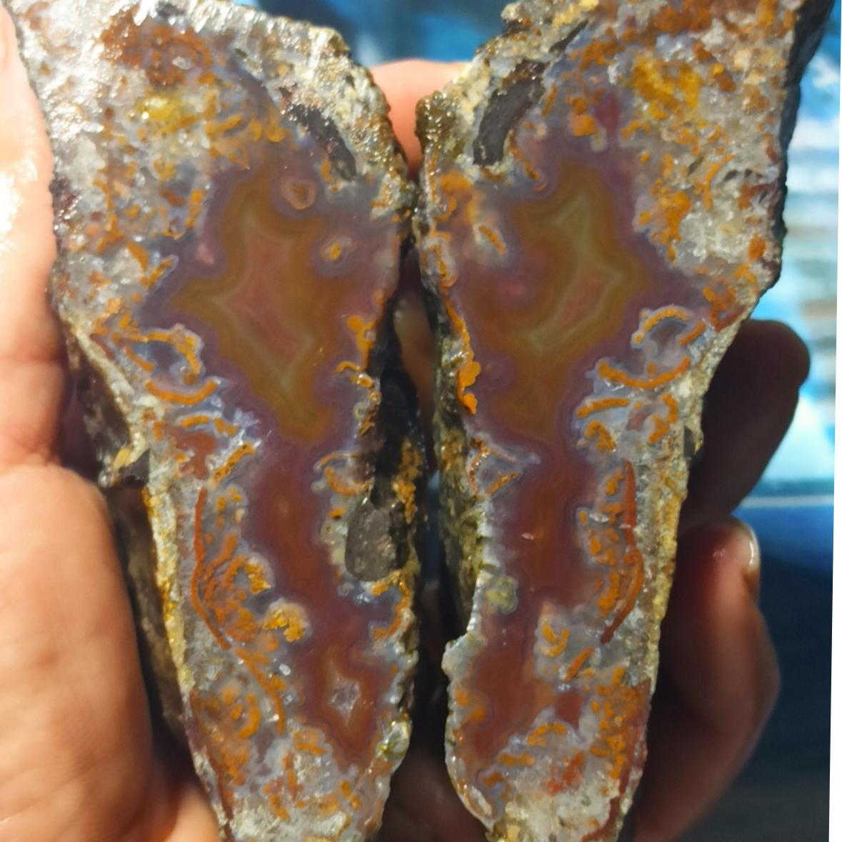 عقیق سلیمانی رنگی عالی