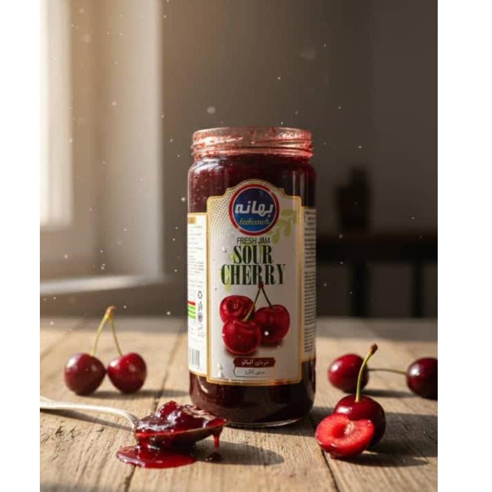 مربا آلبالو 300گرم بهانه ـ بسته 12 عددی