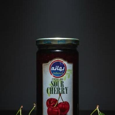 مربا آلبالو450گرم بهانه ـ بسته 12 عددی