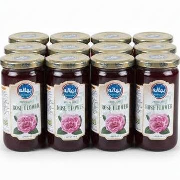 مربا گال سرخ 300گرم بهانه ـ بسته 12 عددی