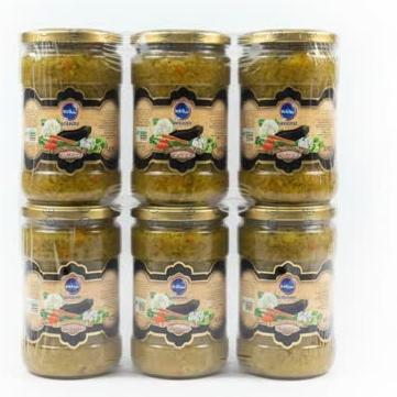 ترشی لیته 700 گرم بهانه ـ بسته بندی 12 عددی