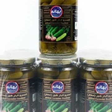 خیار شورممتاز 700گرم بهانه ـ بسته بندی12 عدد