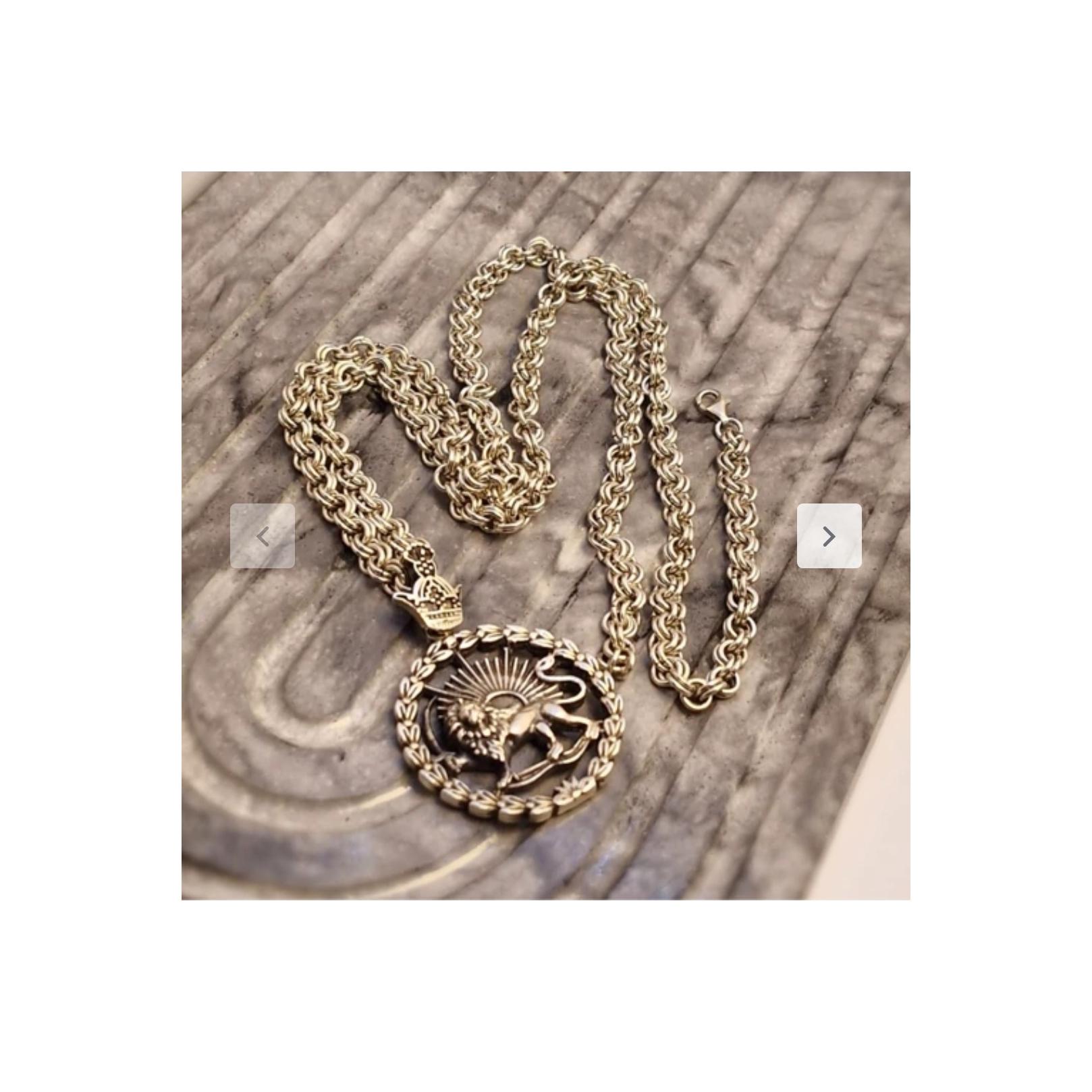 زنجیر نقره مردانه