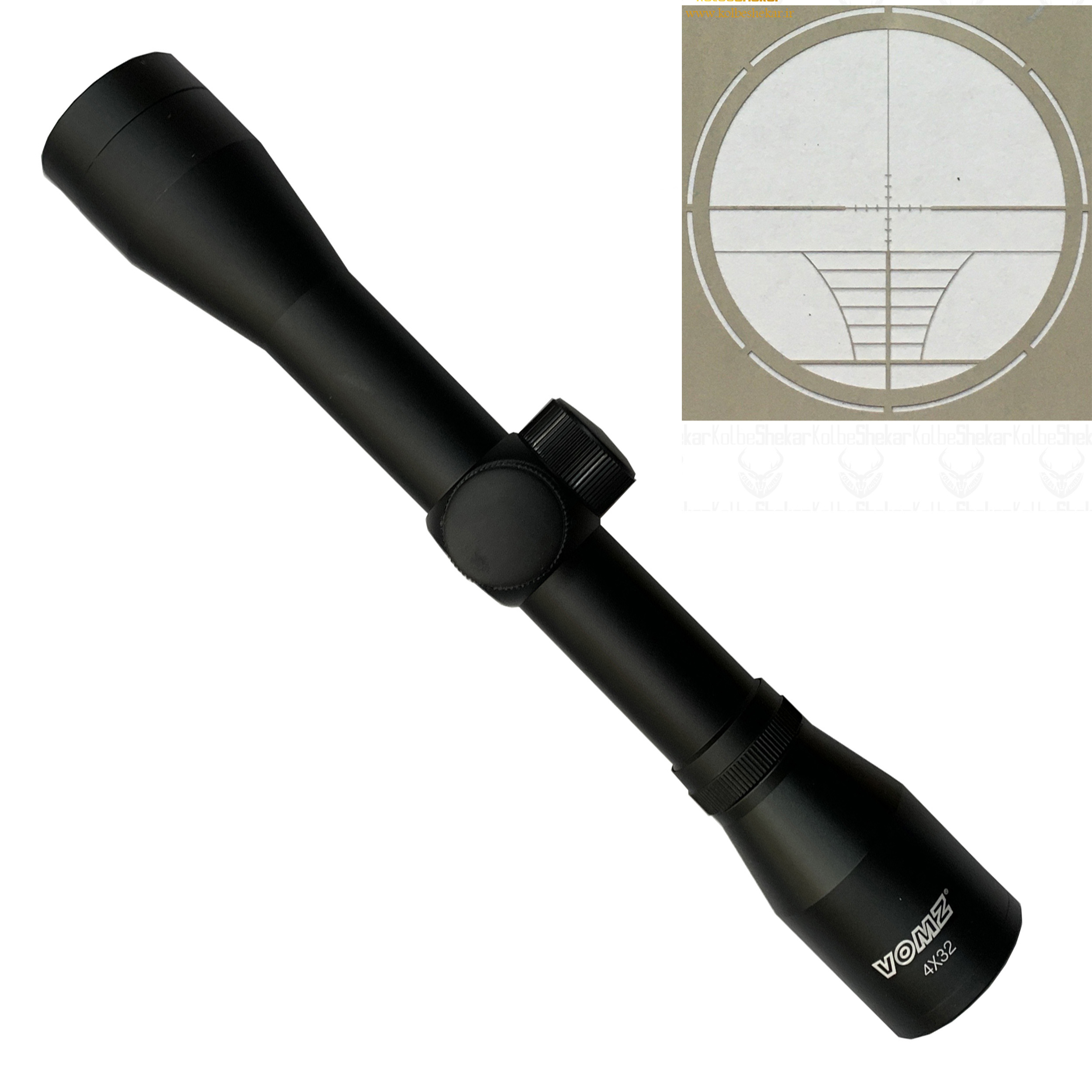 دوربین تفنگ ومز مدل 4X32