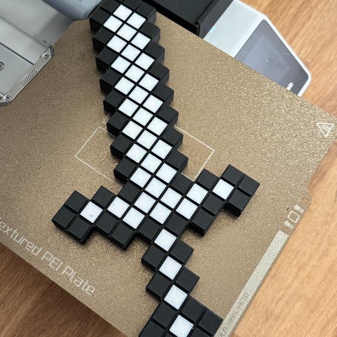 شمشیر پیکسلی Nova Art Minecraft Pixel Sword (کوچک)