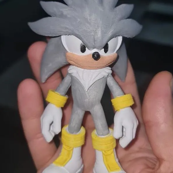 فیگور Nova Art Silver The Hedgehog