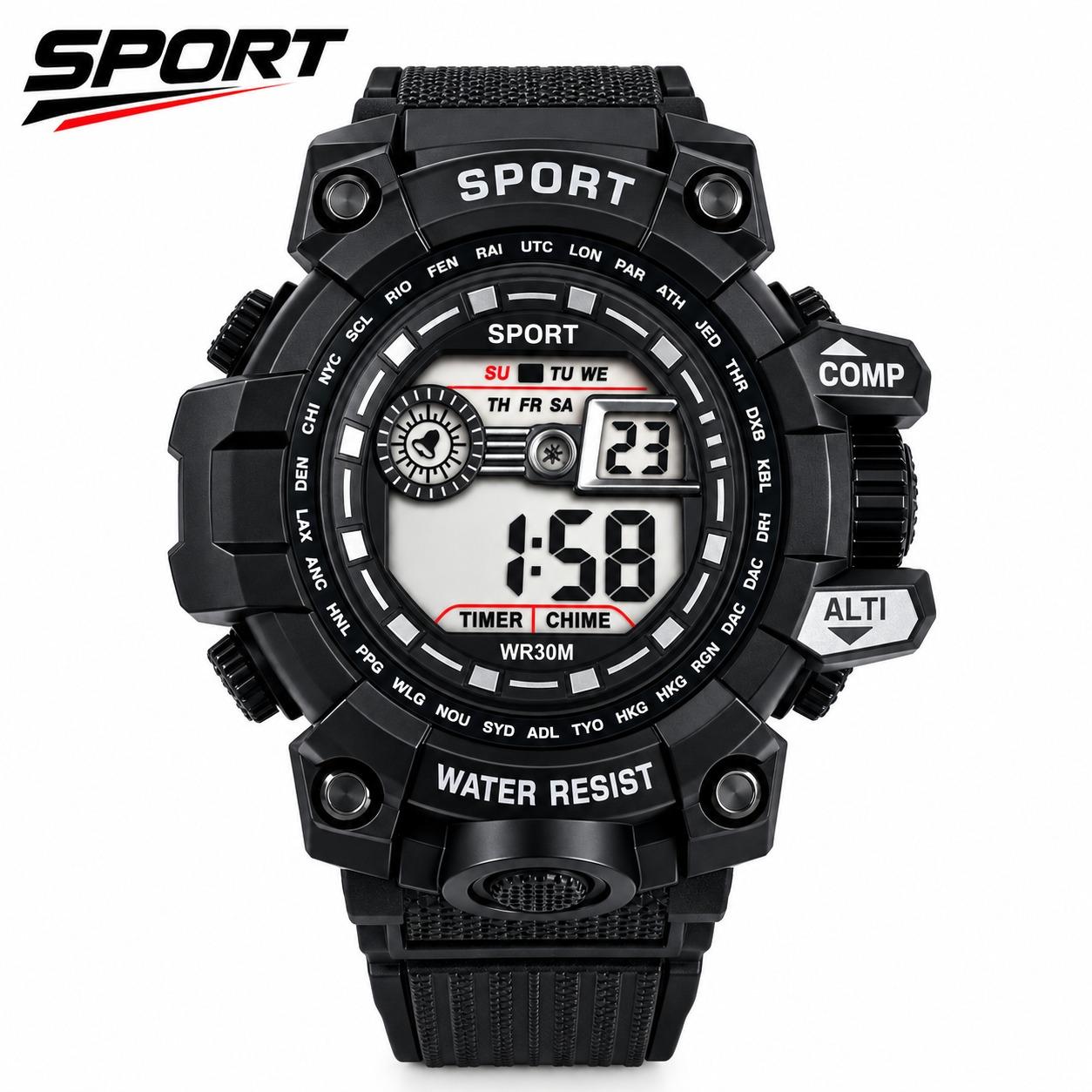 ساعت دیجیتال sport طراحی زیبا صادراتی