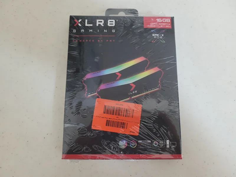 Ram pny 16gb 3200 ddr4 rgb آکبند