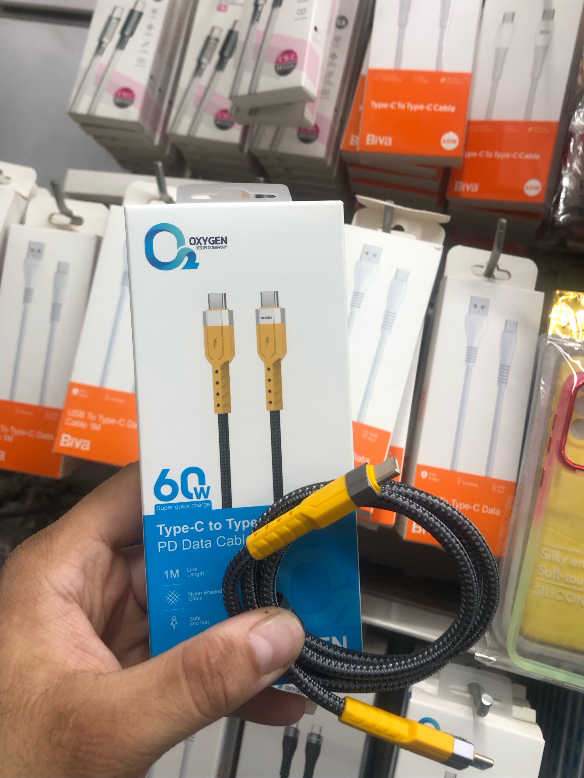 انواع کابل آیفون/تایپ سی/میکرو