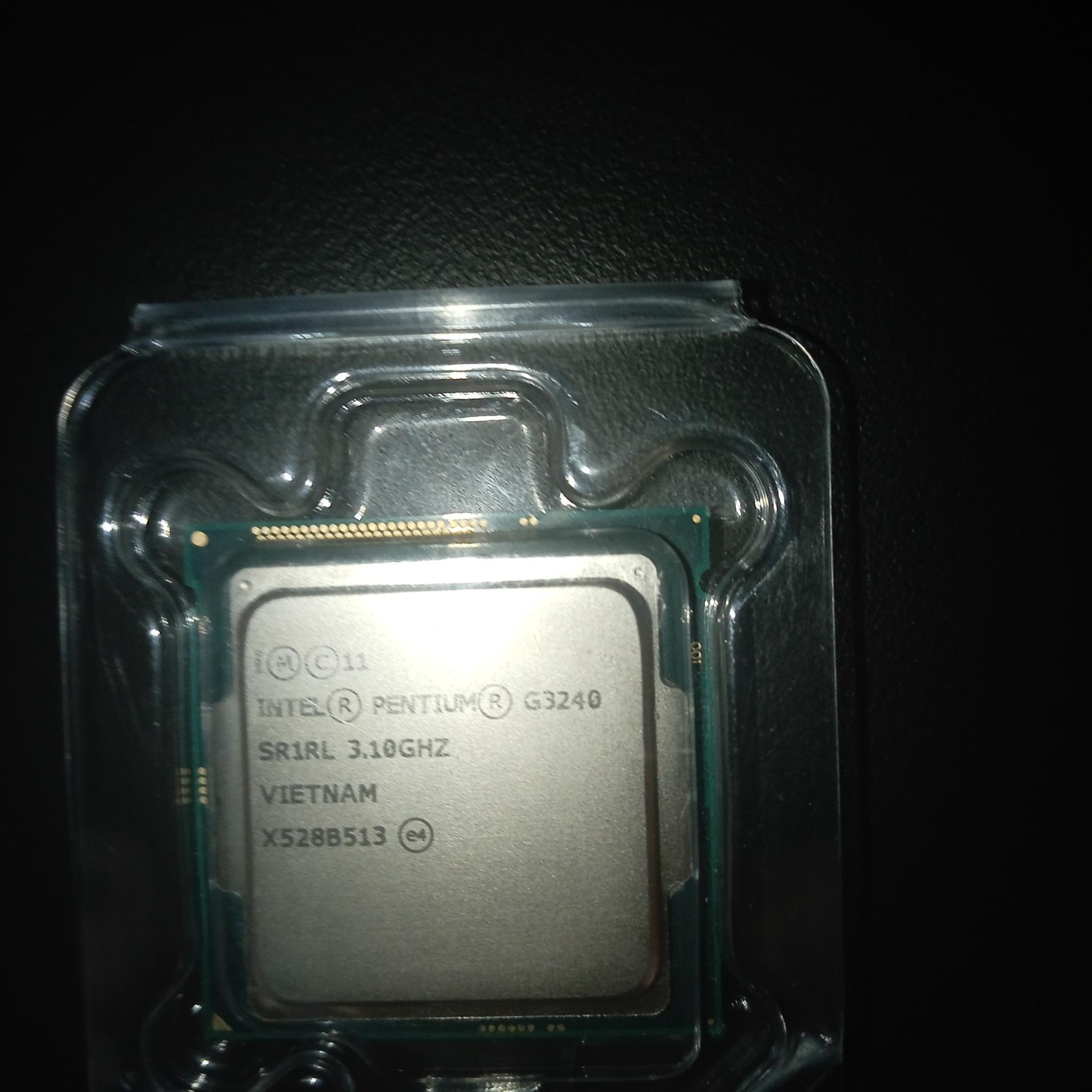 پردازنده Pentium g 3240 به همراه فن پردازنده