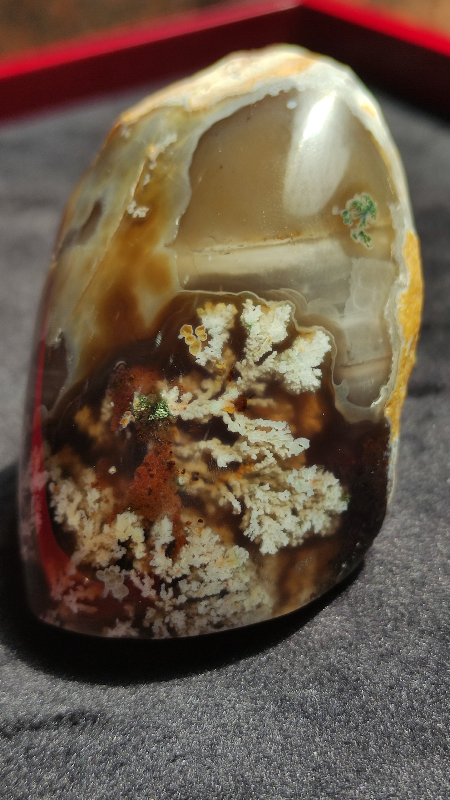 سنگ عقیق شجر بهاری