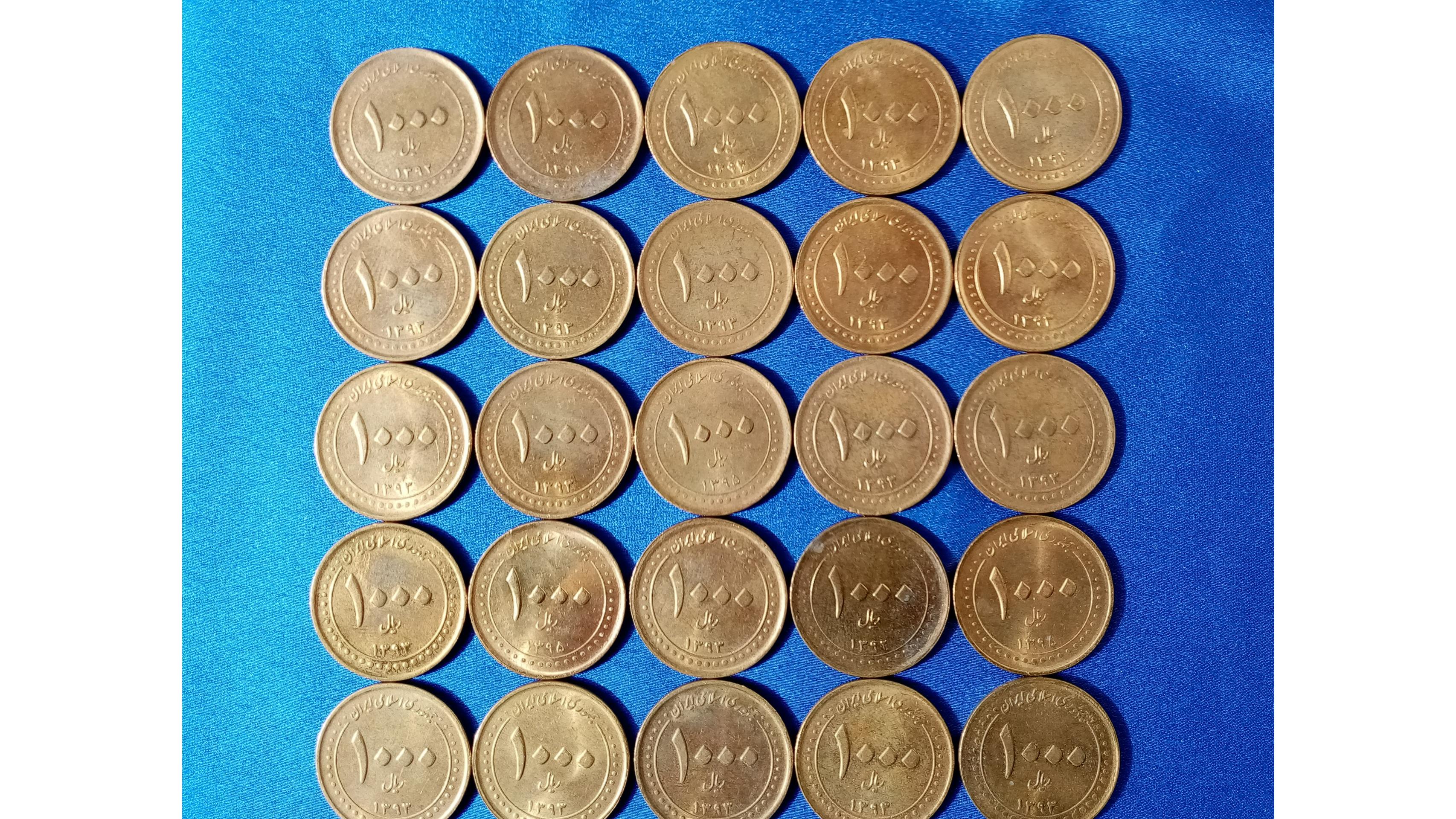 30 سکه 1000 ریالی طرح شاهچراغ (ع)