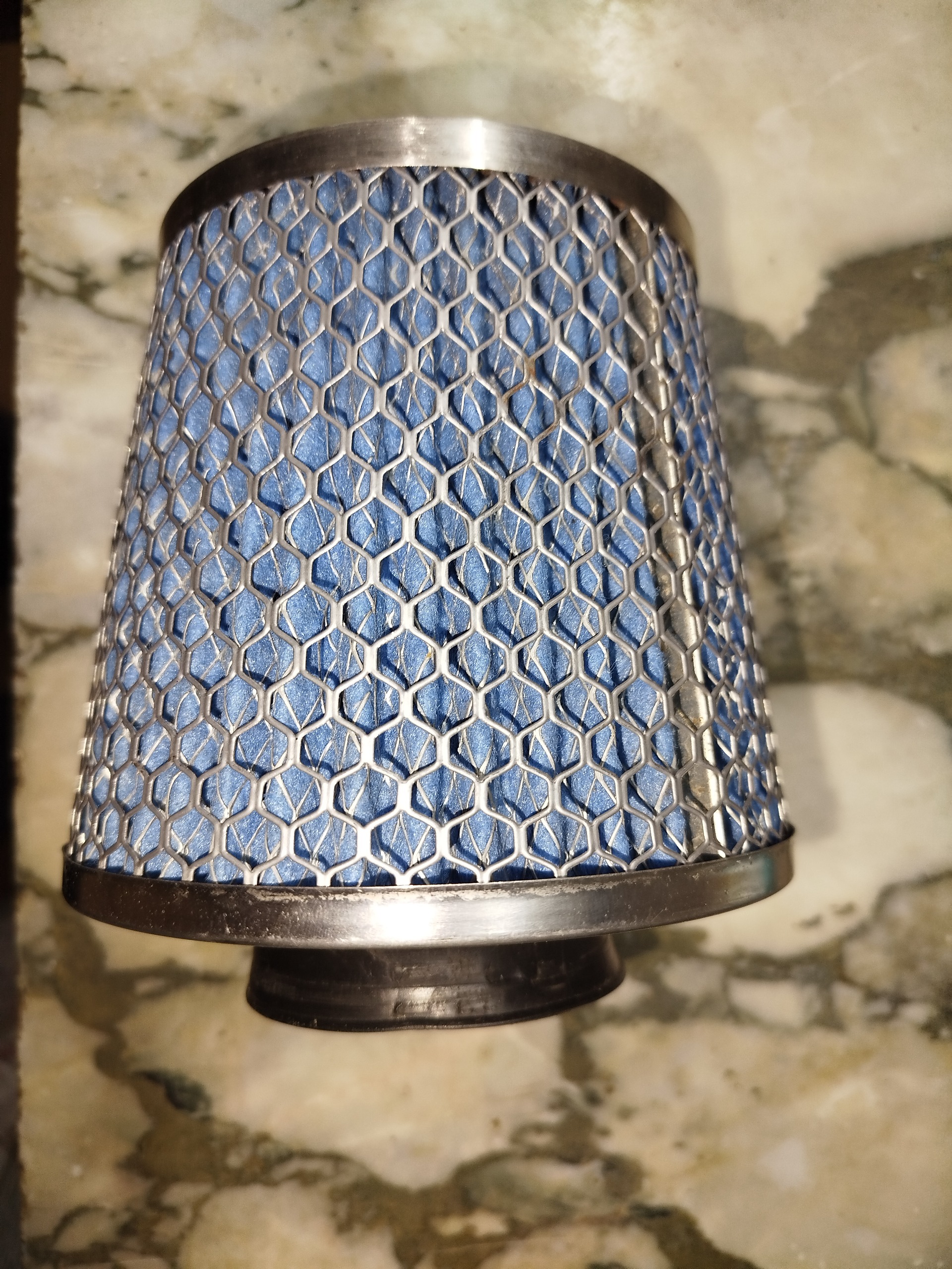 فیلتر هوای اسپرت رنگ آبی