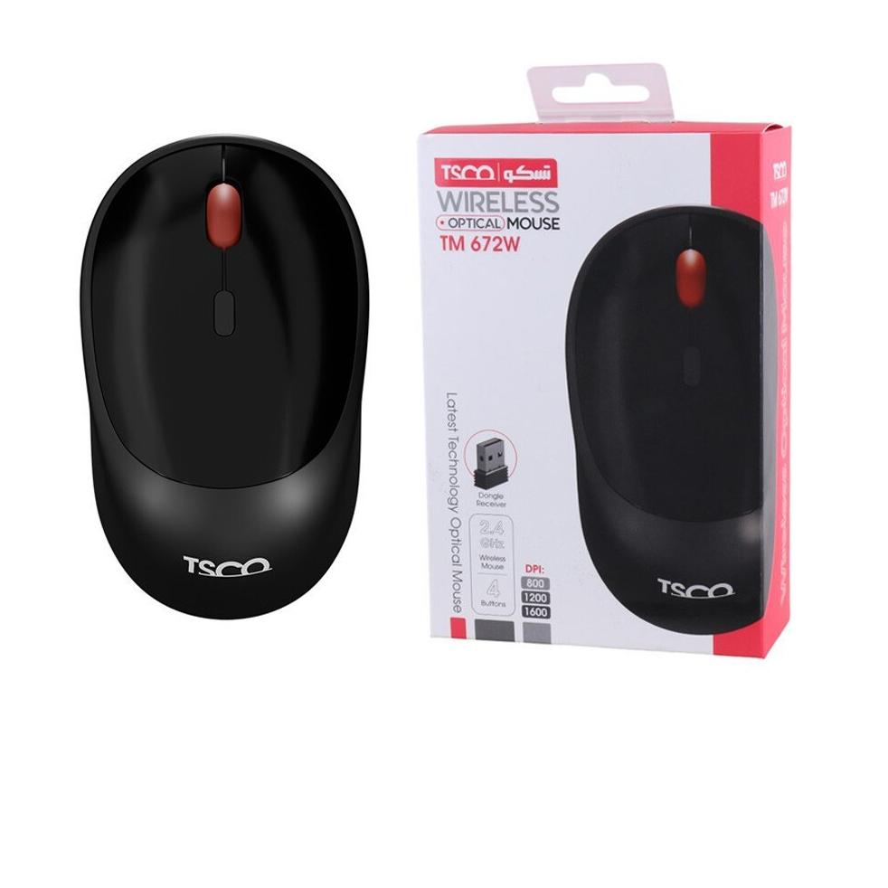 ماوس بیسیم تسکو TM 672W