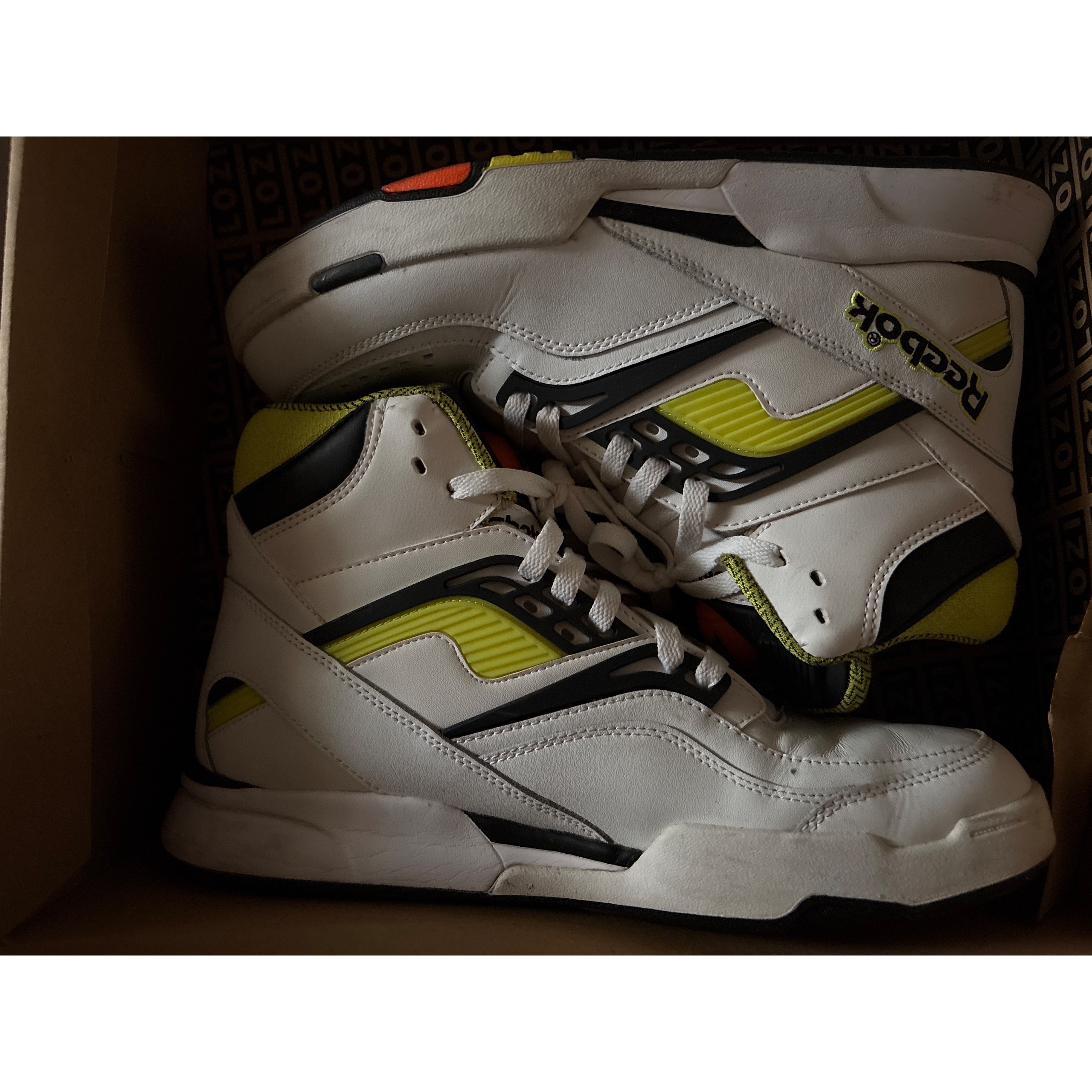 Reebok Pump TZ Solar Yellow کفش بسکتبال ریبوک
