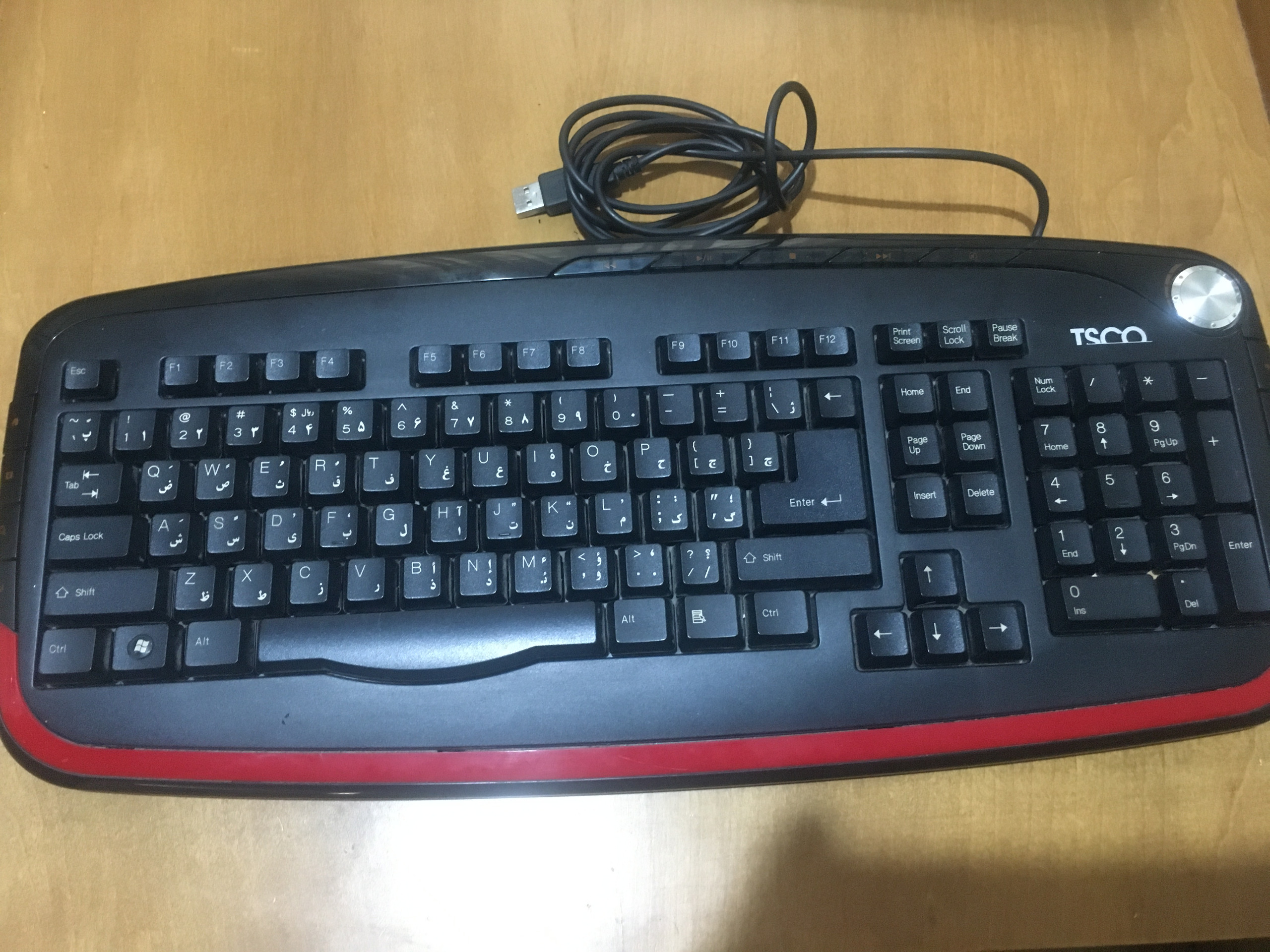 کیبرد TESCO پورت اتصال USB