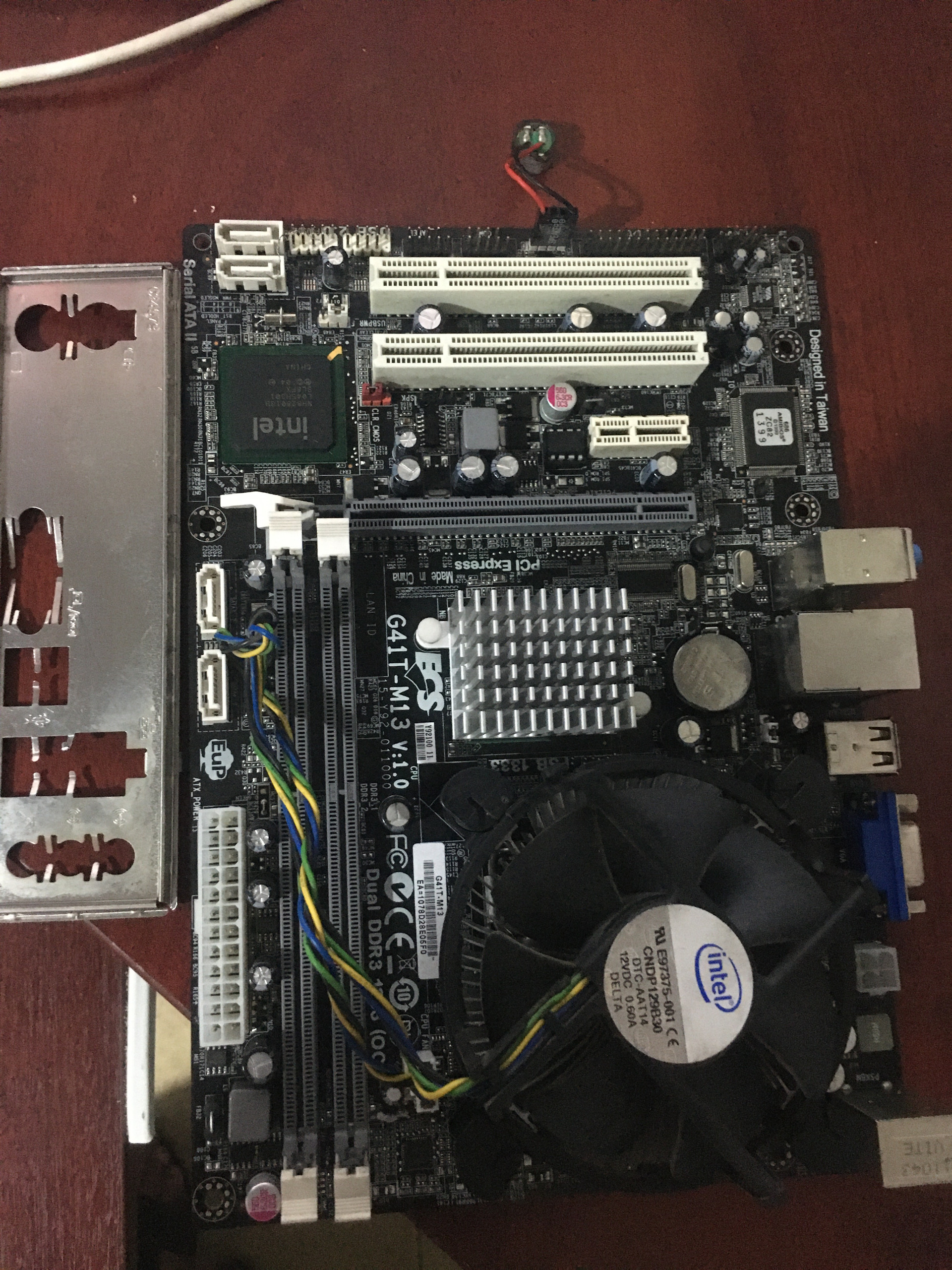 مادربرد DDR3 با پردازنده Intel Core 2 Duo 6320
