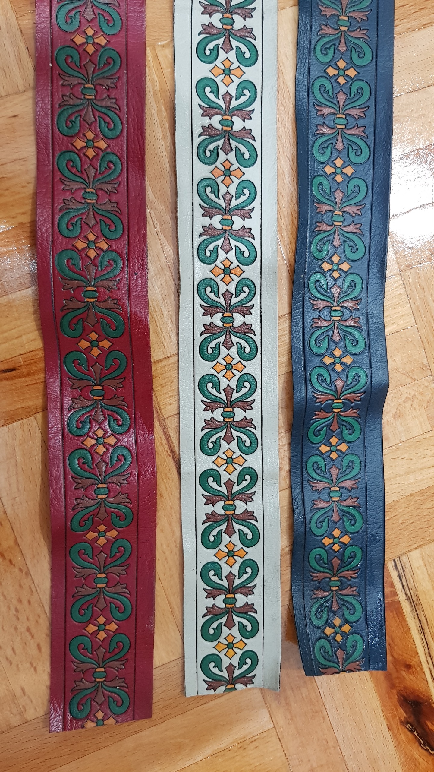 نوار چرم طرحدار