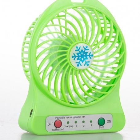 مینی پنکه شارژی رومیزی USB Fan مدل 5017