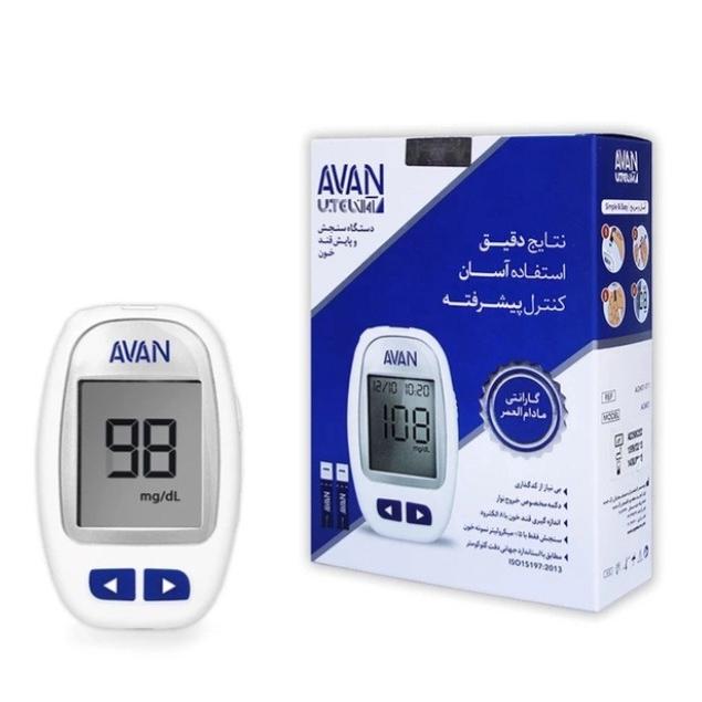 دستگاه تست قند خون آوان مدل AGM01