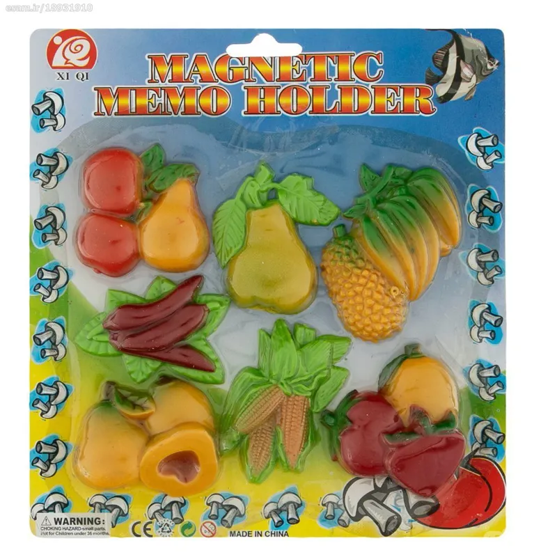 مگنت ایکس آی کیو آی مدل میوه مجموعه 7 عددی