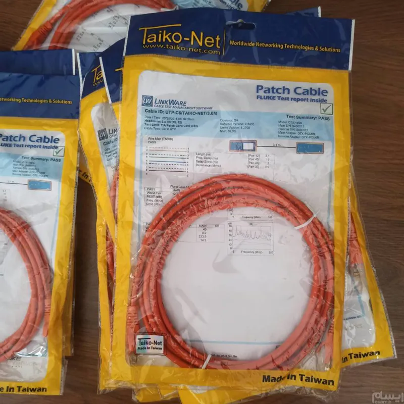 پچ کورد سه متری تایکو نت cat6 utp