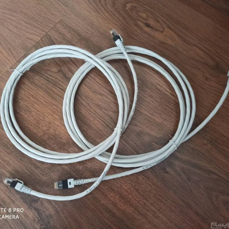 پچ کورد لئونی ساخت usa آمریکا سه متری cat6 plus