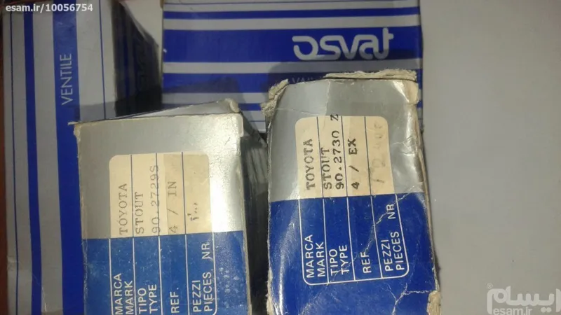 سوپاپ تویوتا استوت ایتالیایی اصل Osvat