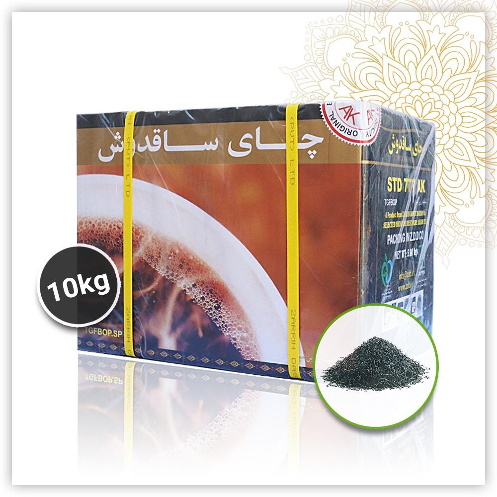 چای ساقدوش شکسته پُرزَر 10 کیلوگرم (کد 777)