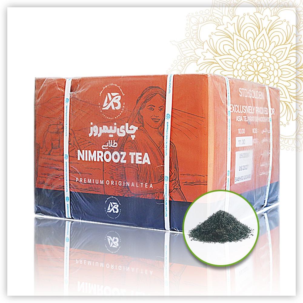 چای نیمروز طلایی ناخنی پُرزَر سیلان 10 کیلوگرم