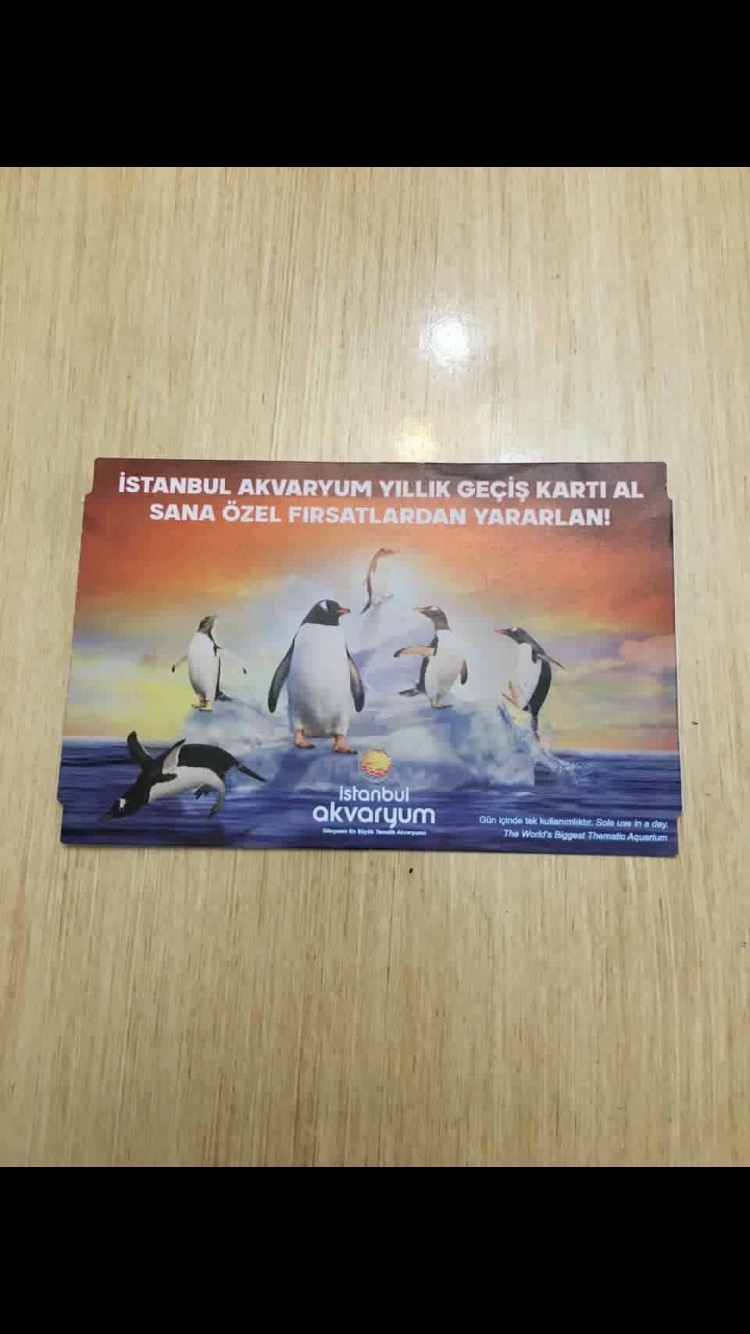 بلیط آکواریوم معروف ترکیه استانبول