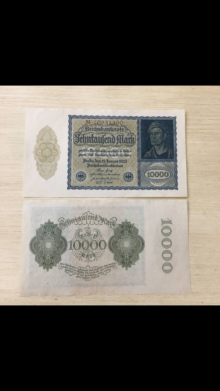 جفت 10/000 مارک آلمان کیفیت در حد بانکی