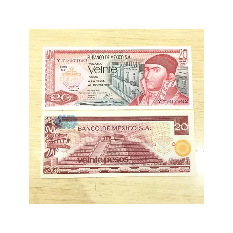 تک بانکی 20 پزو مکزیک